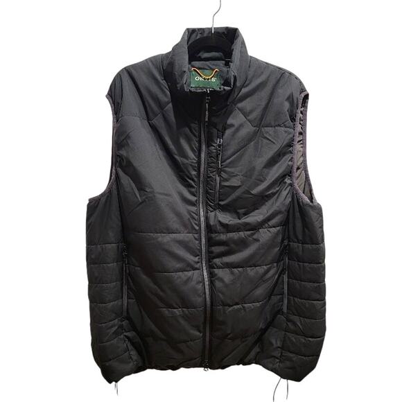 Orvis Vest Men's Sz XL Soft Puffer Sleeveless Outdoor Hiking Lightweight Black - Picture 1 of 16